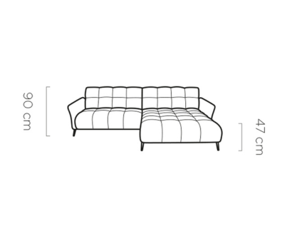 Canapé d’Angle Haut de Gamme – Réglage Électrique de l’Assise, Design Moderne, Confort Sur Mesure | Tissu Premium & Structure Robuste