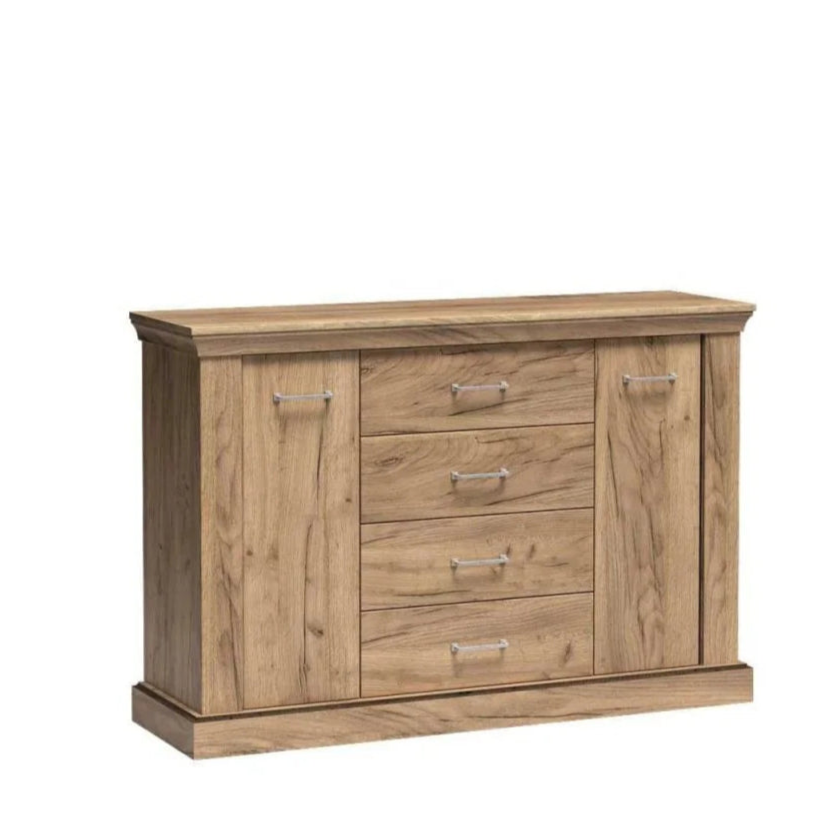Commode avec deux armoires et étagère