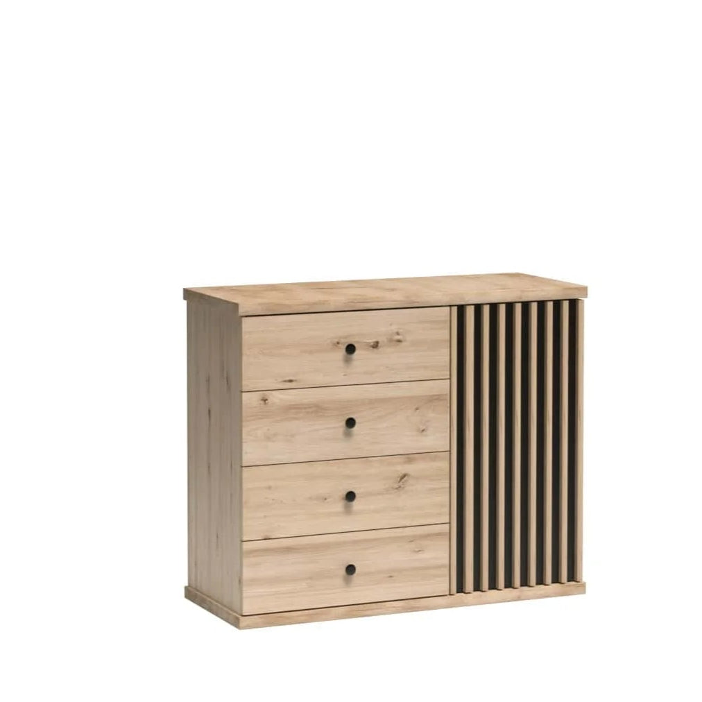 Commode moderne au design raffiné avec poignées élégantes