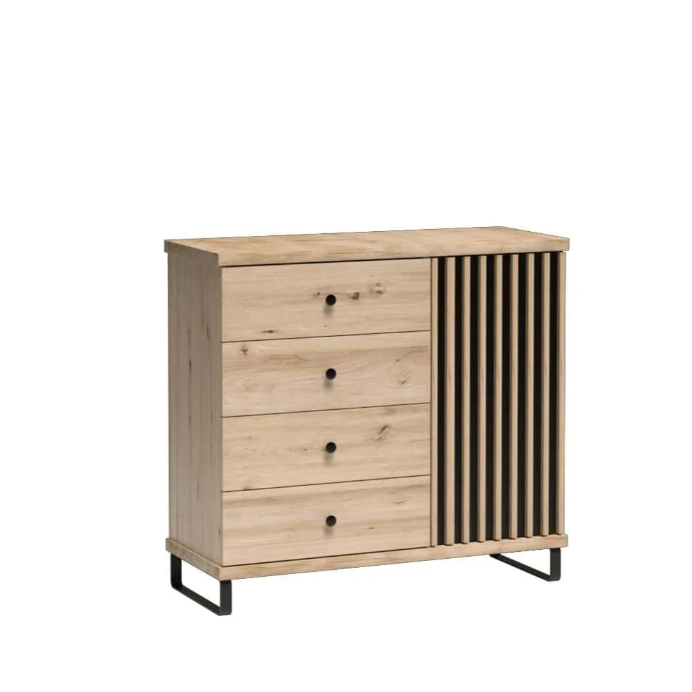 Commode moderne au design raffiné avec poignées élégantes