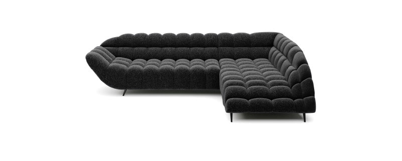 Canapé d’Angle – Design Moderne avec Profondeur d’Assise Réglable Électriquement
