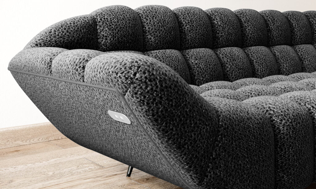 Canapé d’Angle – Design Moderne avec Profondeur d’Assise Réglable Électriquement
