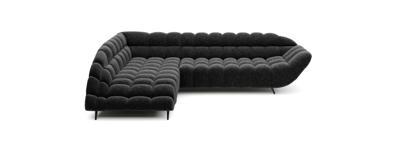 Canapé d’Angle – Design Moderne avec Profondeur d’Assise Réglable Électriquement