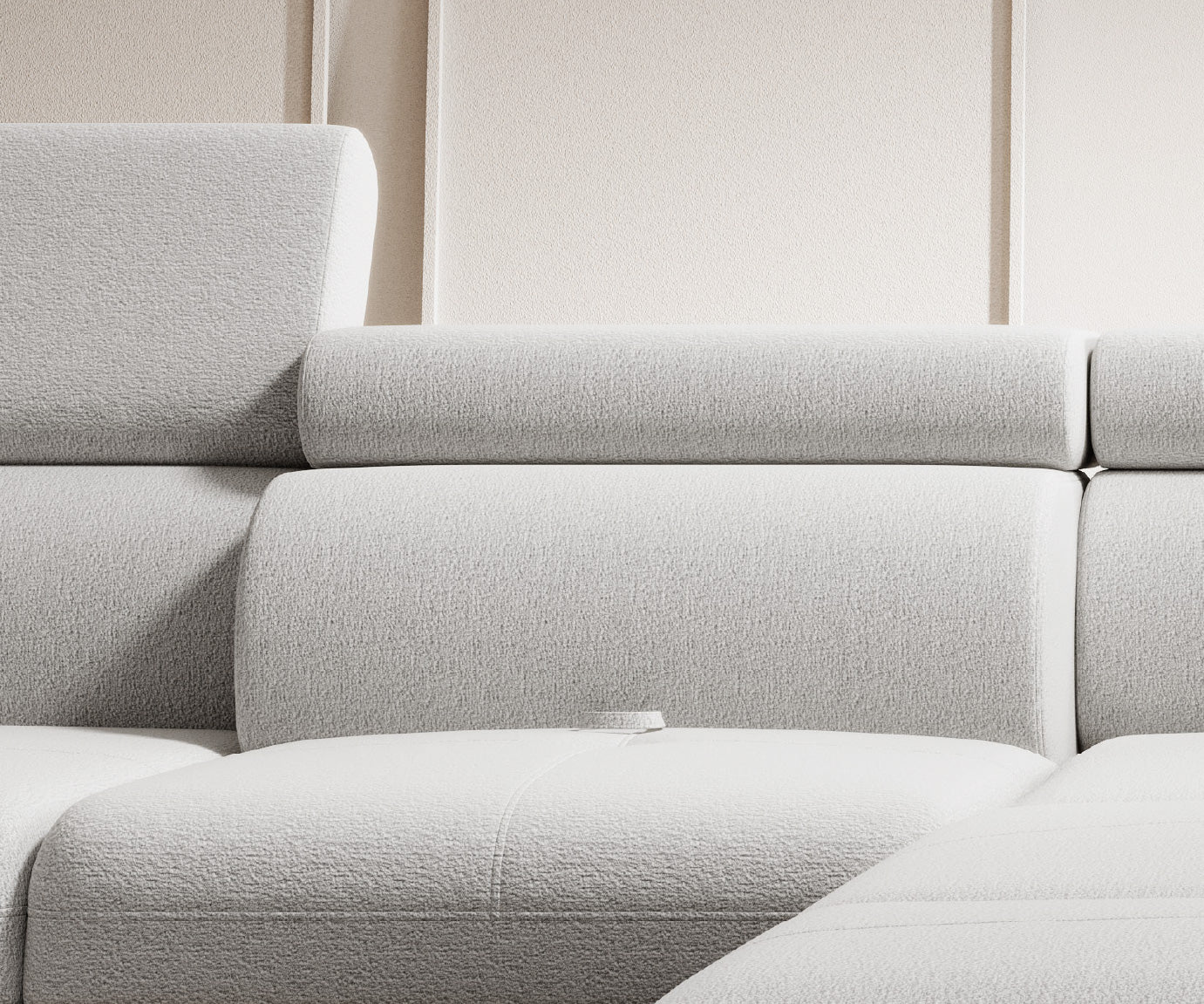 Canapé d’angle L – Design contemporain, convertible avec coffre de rangement et confort personnalisé