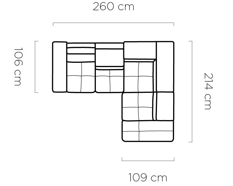 Canapé d’angle L – Design contemporain, convertible avec coffre de rangement et confort personnalisé