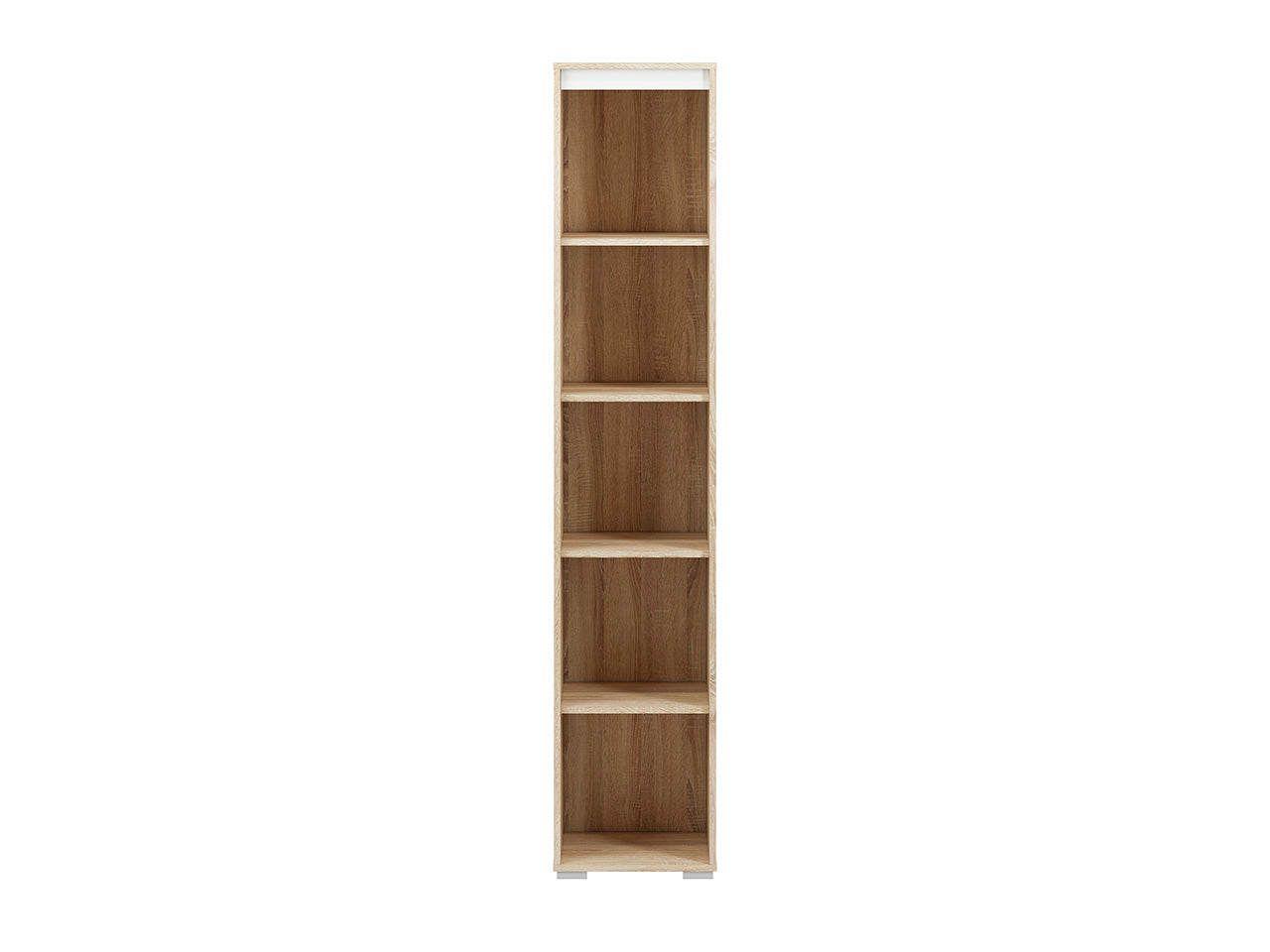 Étagère Suspendue en Lumière de Sonoma – Bordure ABS Résistante et Design Élégant – Idéale pour Votre Intérieur