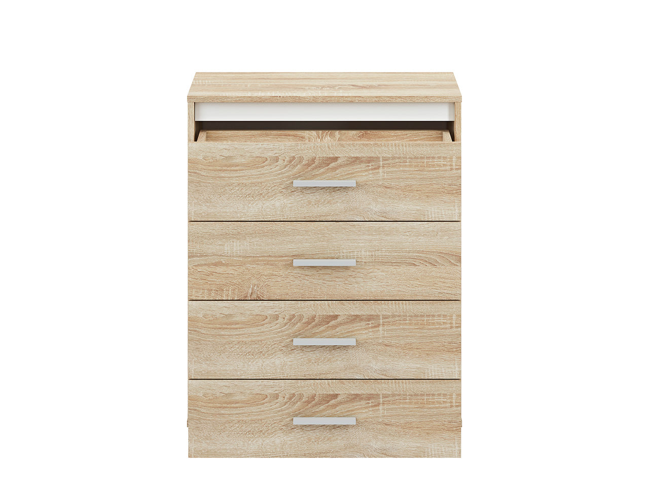 Buffet Moderne Lumière de Sonoma avec Finition ABS - Design Pratique et Résistant - Meuble Contemporain