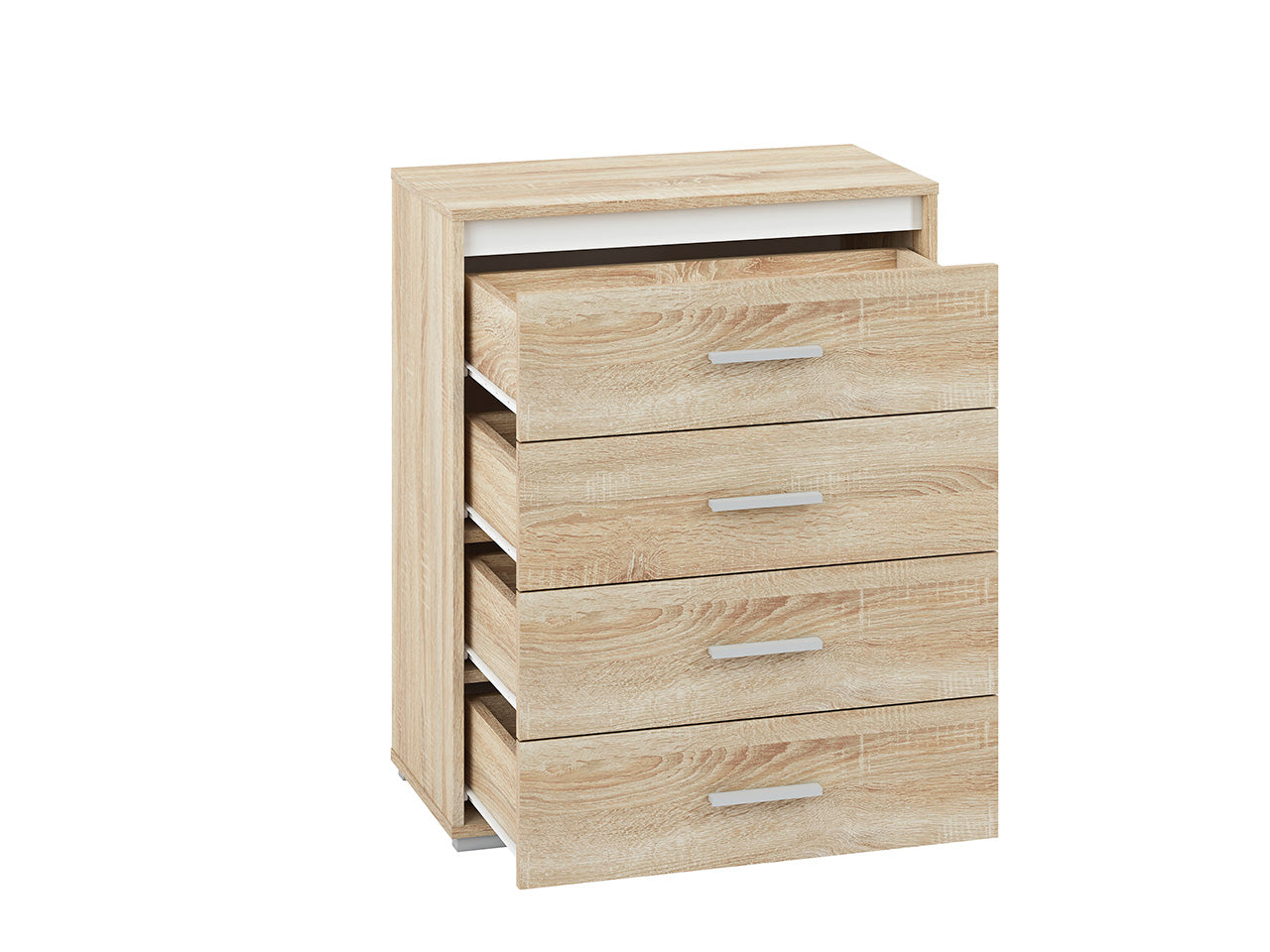 Buffet Moderne Lumière de Sonoma avec Finition ABS - Design Pratique et Résistant - Meuble Contemporain