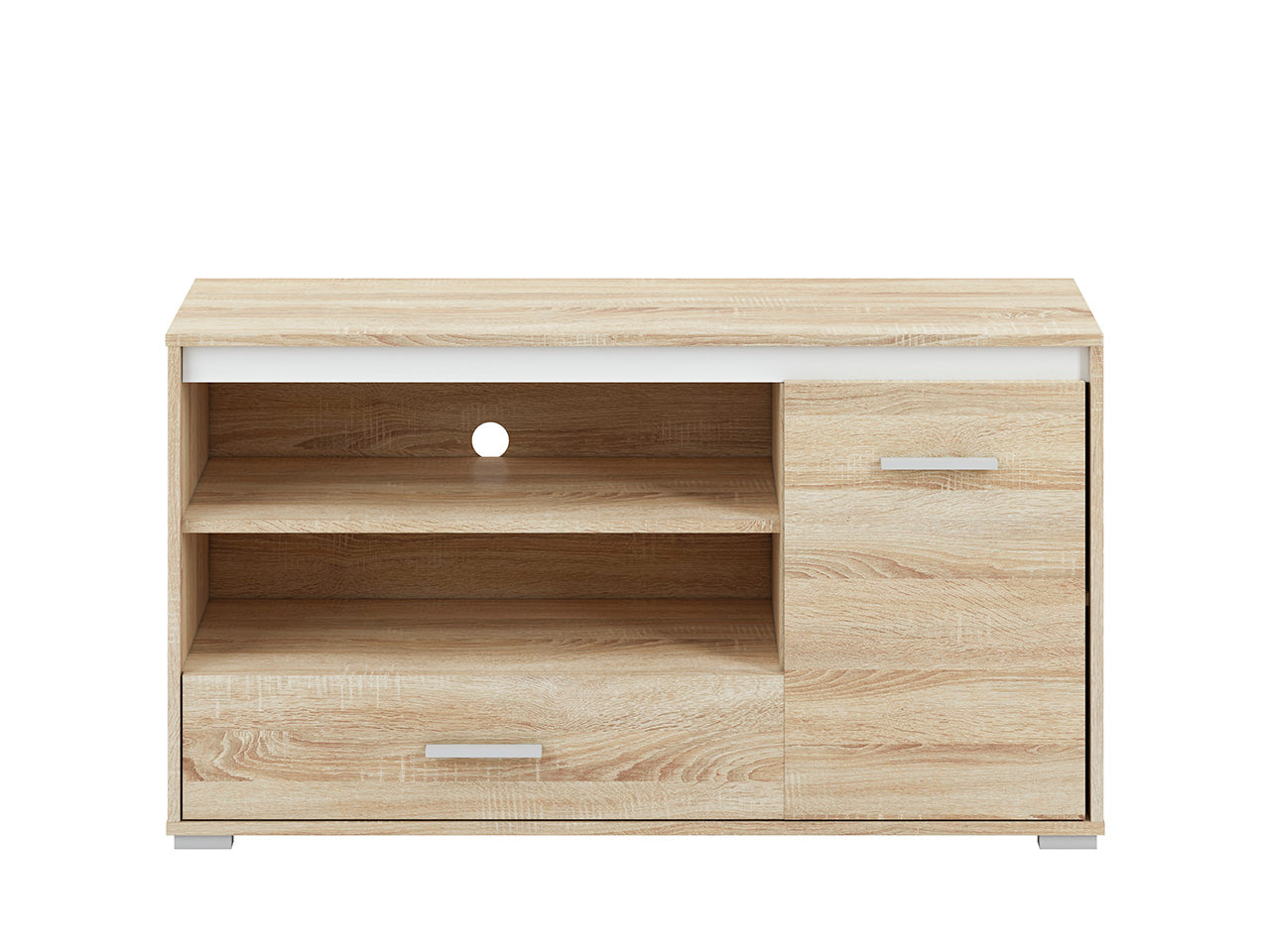 Meuble TV Moderne en Lumière de Sonoma – Design Élégant et Fonctionnel - Rangement TV