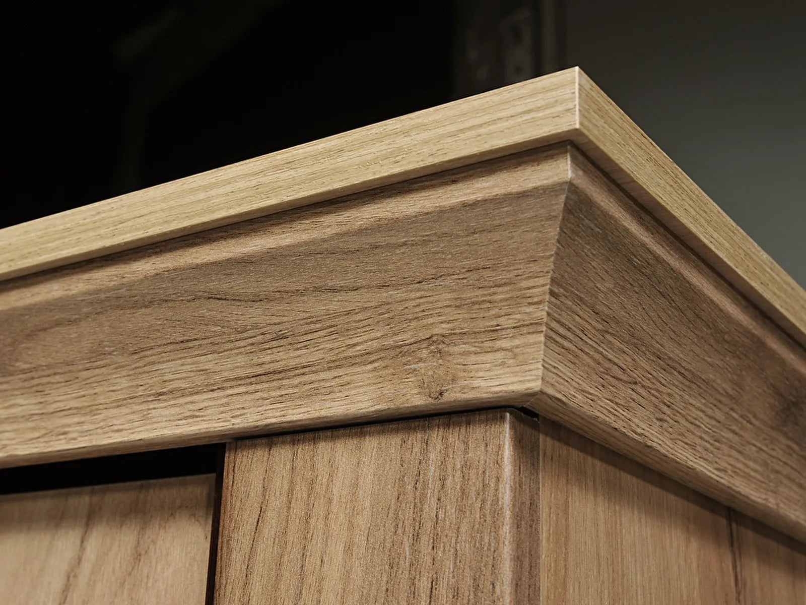 Armoire à deux portes avec rangements optimisés
