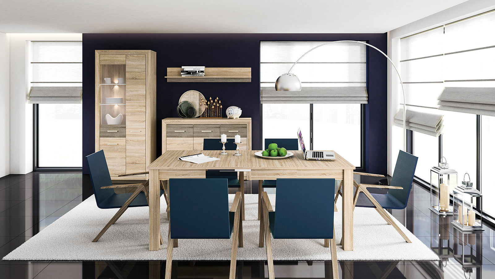 Étagère – Sonoma Light & MDF Sonoma Truffe