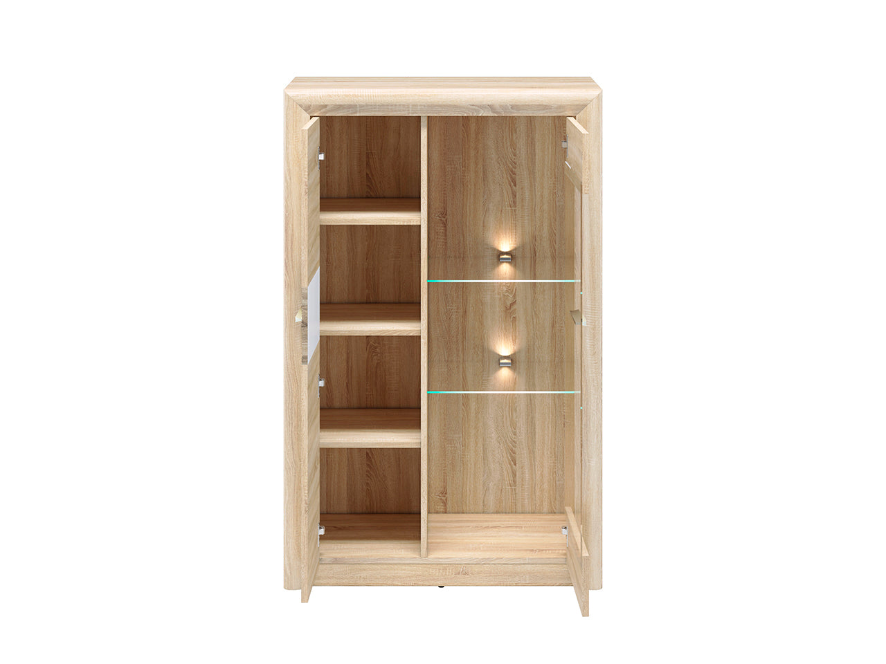 Vitrine avec Bordure ABS et Verre Trempé - Élégance, Durabilité et Flexibilité