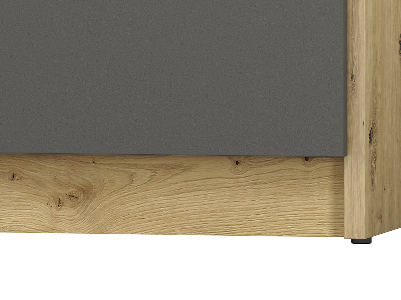 Bureau Moderne en MDF et Chêne avec Design Épuré - Idéal pour Espaces de Travail Contemporains