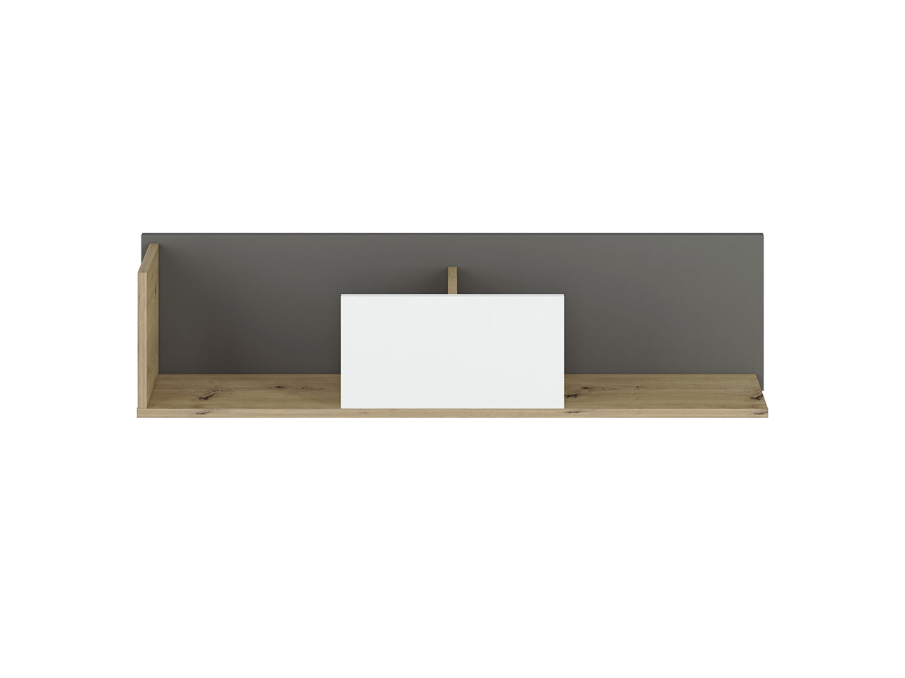 Étagère Suspendue en Bois et MDF - Design Moderne avec Bordure ABS et Résistance Exceptionnelle