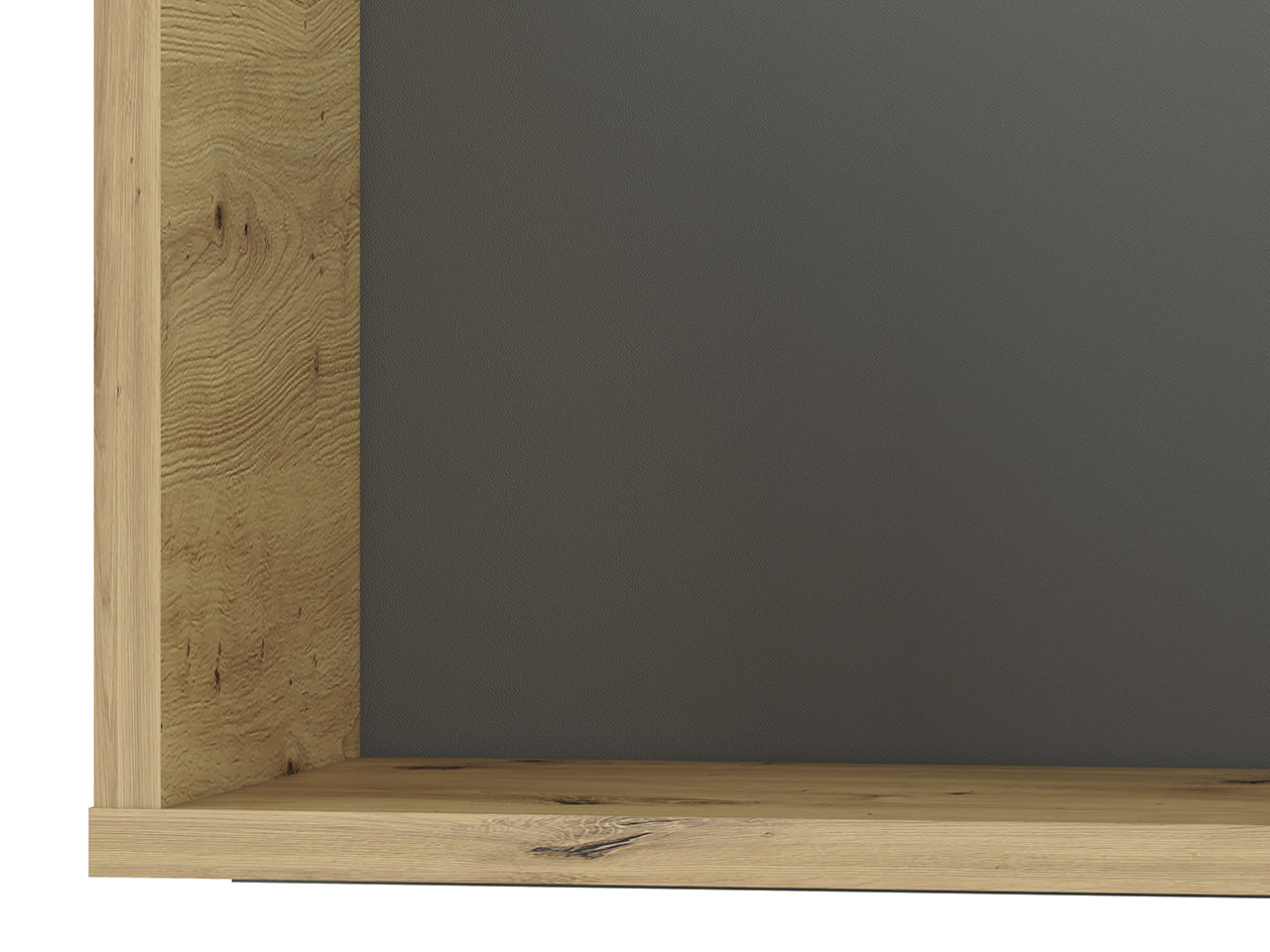 Étagère Suspendue en Bois et MDF - Design Moderne avec Bordure ABS et Résistance Exceptionnelle