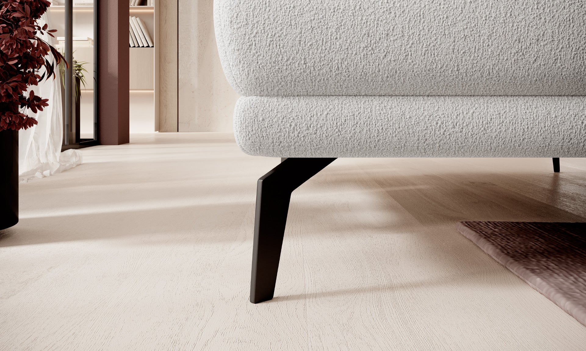 Canapé d'angle – Design Moderne et Confort Personnalisé avec Mécanisme Électrique