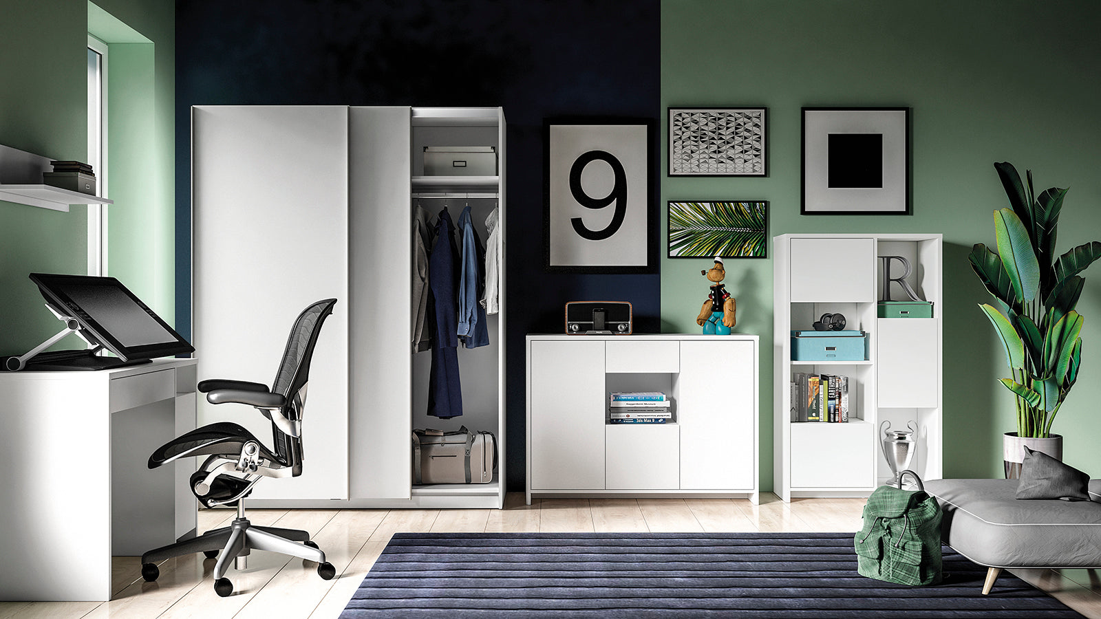Étagère Murale Blanche – Design Minimaliste, Résistante et Fonctionnelle