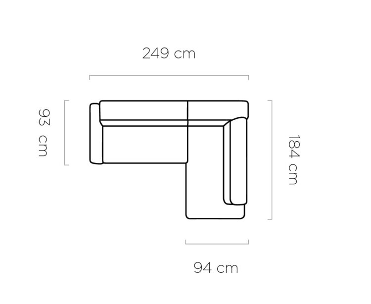 Canapé d'angle moderne avec système DELFIN, fonction lit et appuis-tête mobiles
