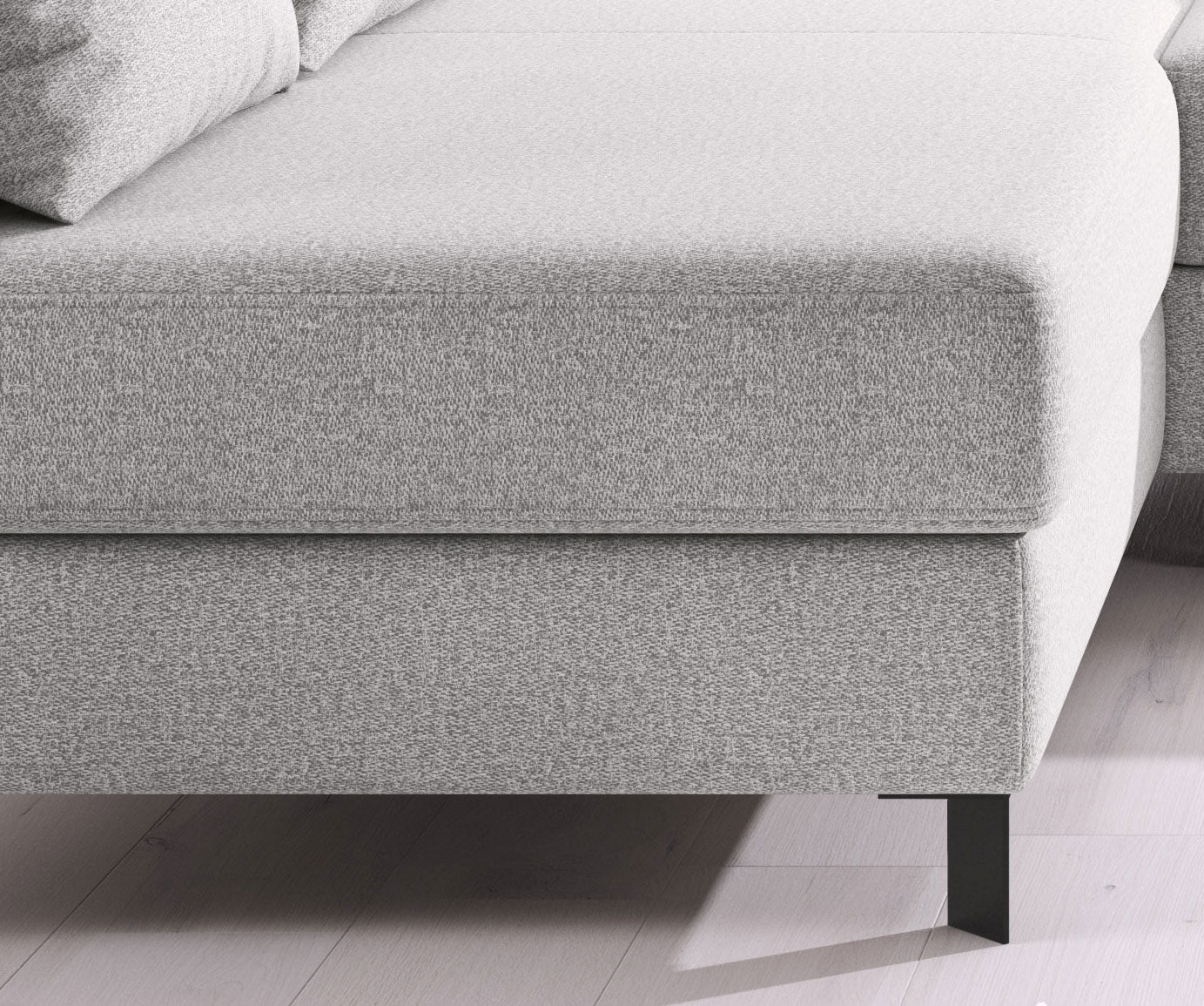 Canapé d’angle – Design moderne, convertible avec rangement, disponible en format Mini ou L