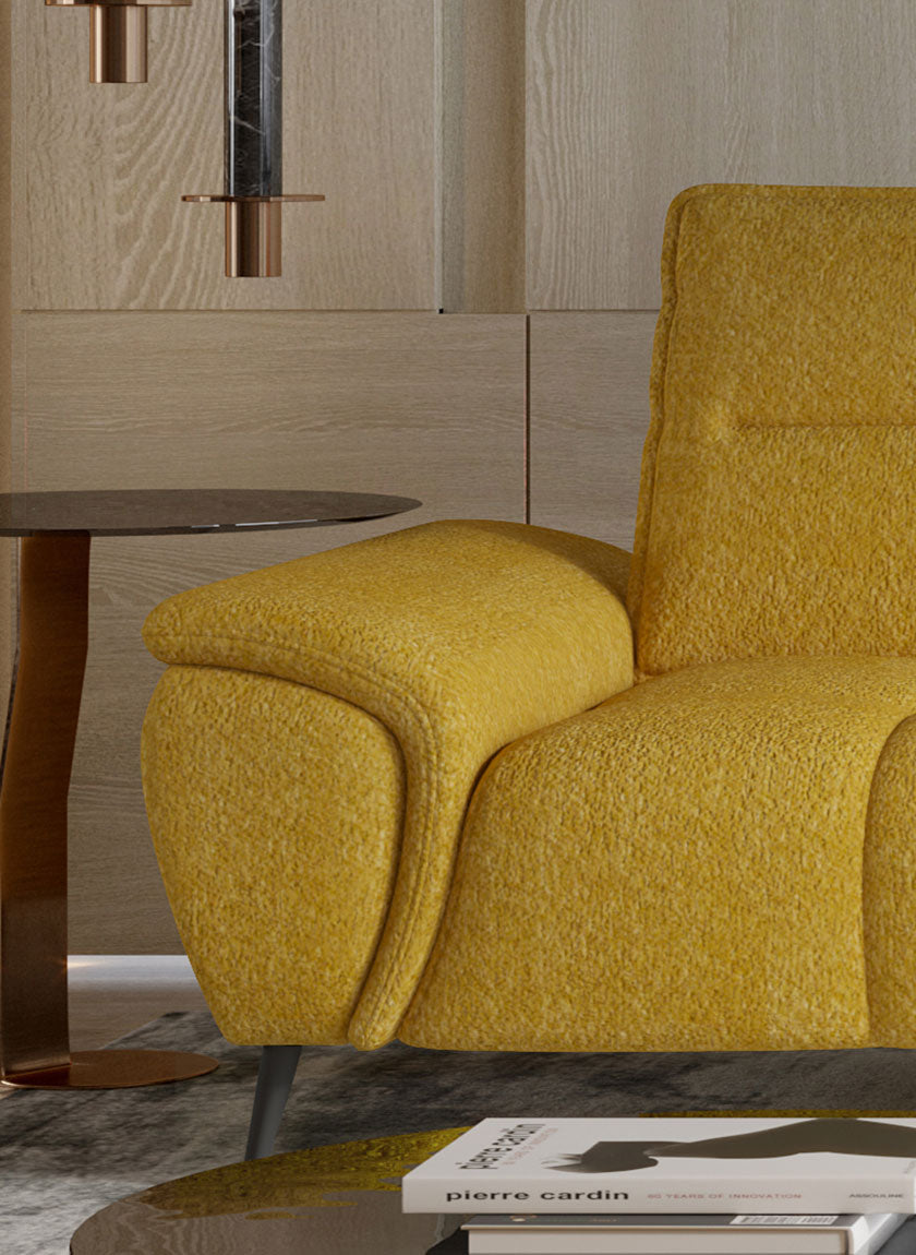 Canapé d’angle – Convertible avec rangement, têtières réglables & design moderne (S, L, XL)