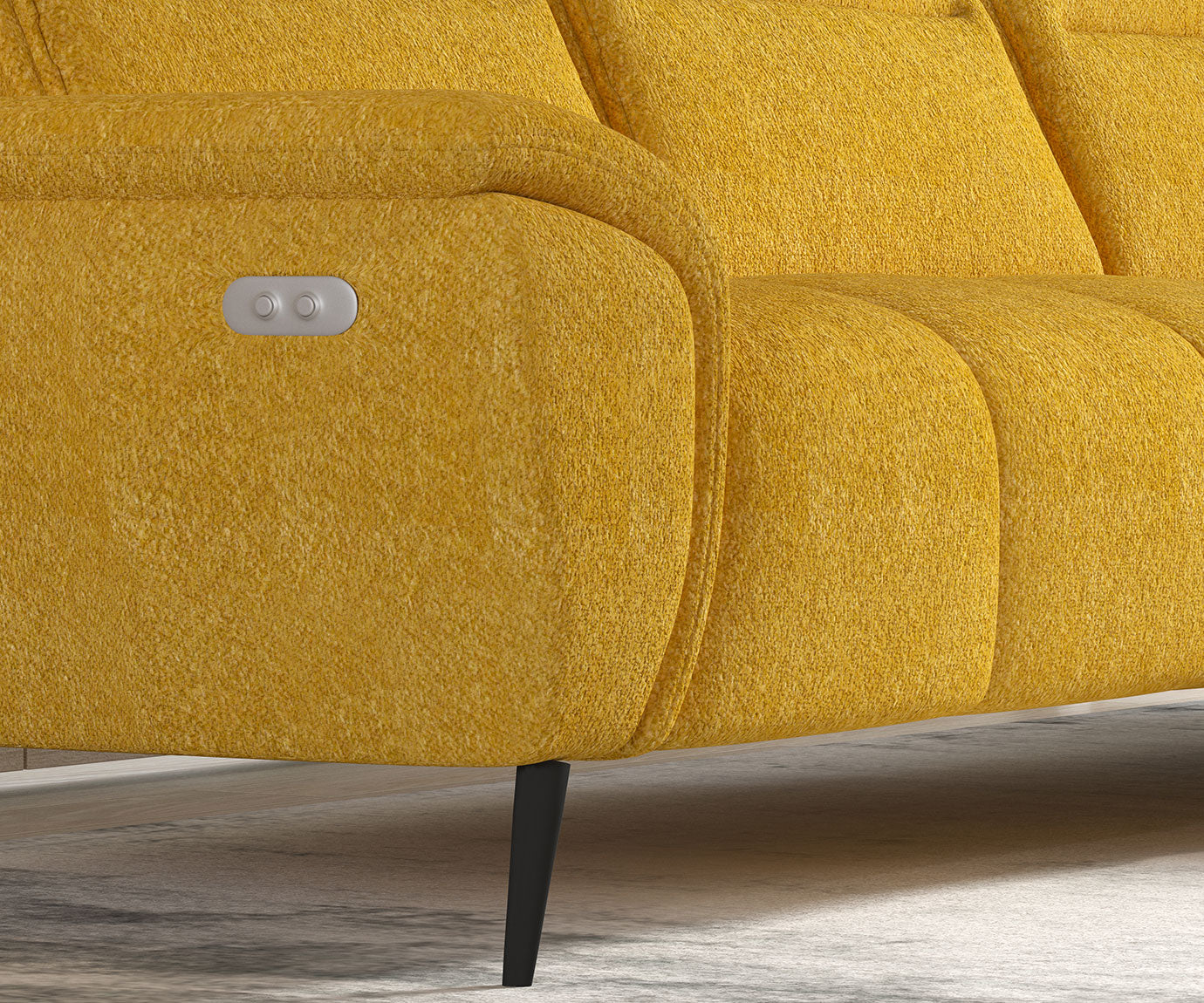 Canapé d’angle – Convertible avec rangement, têtières réglables & design moderne (S, L, XL)
