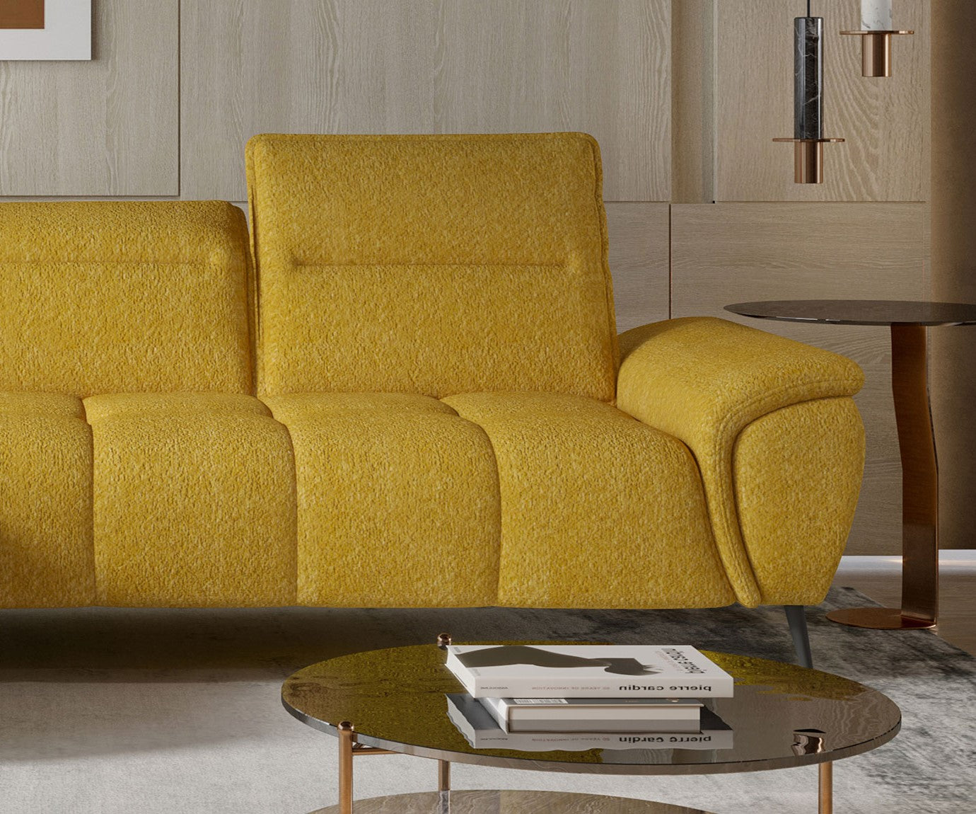 Canapé d’angle – Convertible avec rangement, têtières réglables & design moderne (S, L, XL)