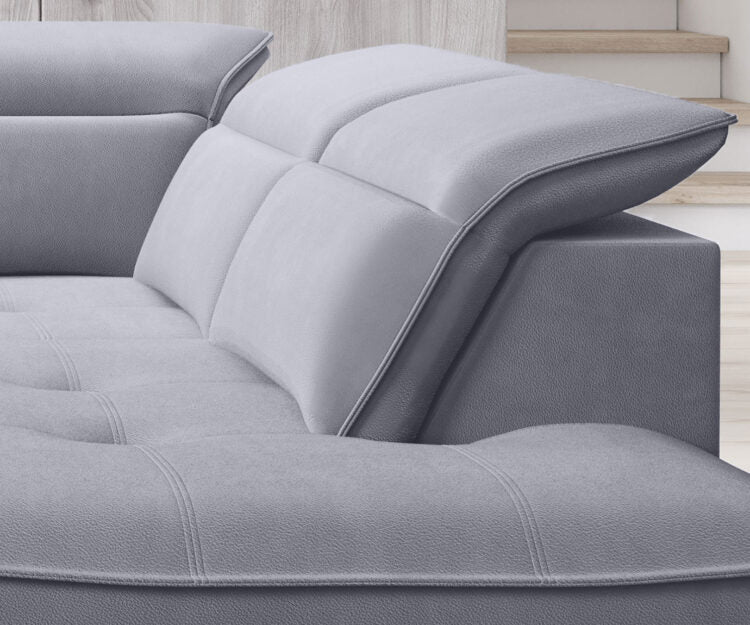 Canapé d'Angle Convertible - Design Moderne, Confort Optimal, Disponible en 3 Tailles | Canapé Réversible avec Coffre de Rangement