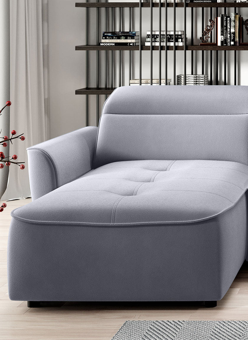 Canapé d'Angle Convertible - Design Moderne, Confort Optimal, Disponible en 3 Tailles | Canapé Réversible avec Coffre de Rangement