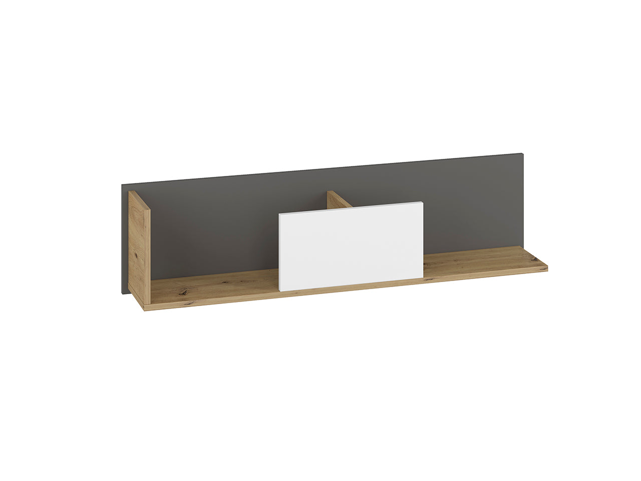 Étagère Suspendue en Bois et MDF - Design Moderne avec Bordure ABS et Résistance Exceptionnelle