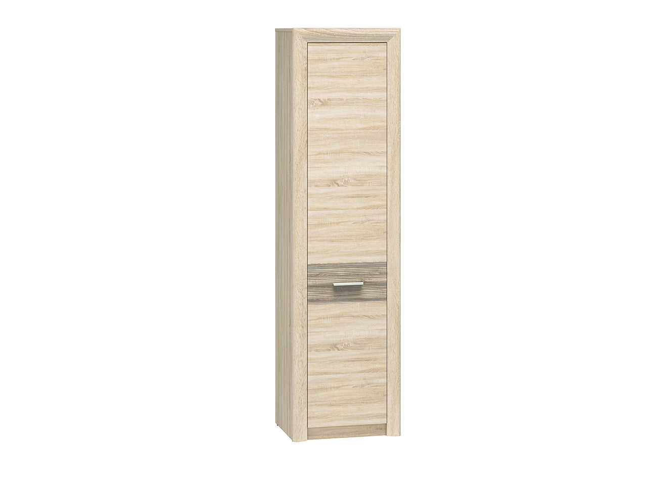 Chiffonnier Élégant – Sonoma Light & MDF Sonoma Truffe – 201 cm – Design Moderne et Fonctionnel