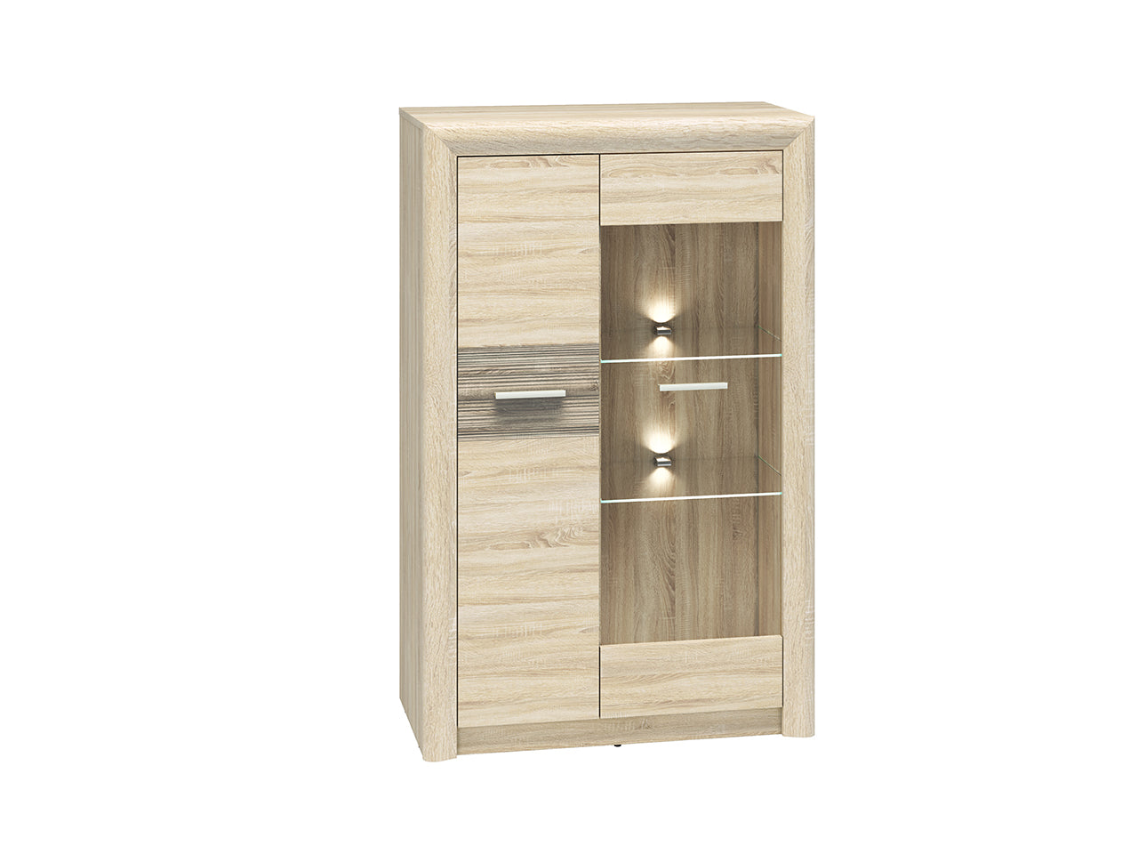 Vitrine avec Bordure ABS et Verre Trempé - Élégance, Durabilité et Flexibilité