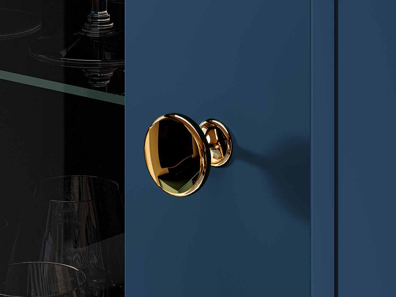 Vitrine Design avec Bordure ABS et Verre Trempé - Rétroéclairage en Option