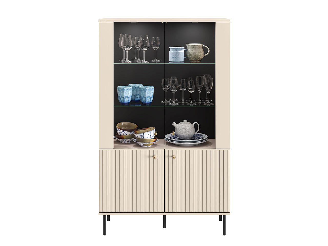Ensemble Salon Complet – Collection SOFINA - 6 Pièces - Élégance Cachemire et Design Contemporain
