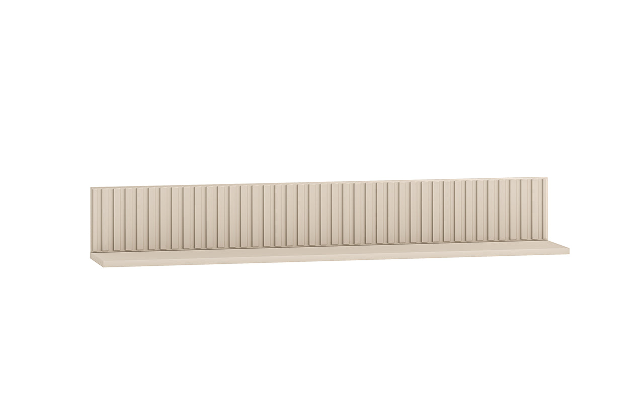 Étagère Suspendue Sofina en MDF Cachemire pour Décorations et Accessoires