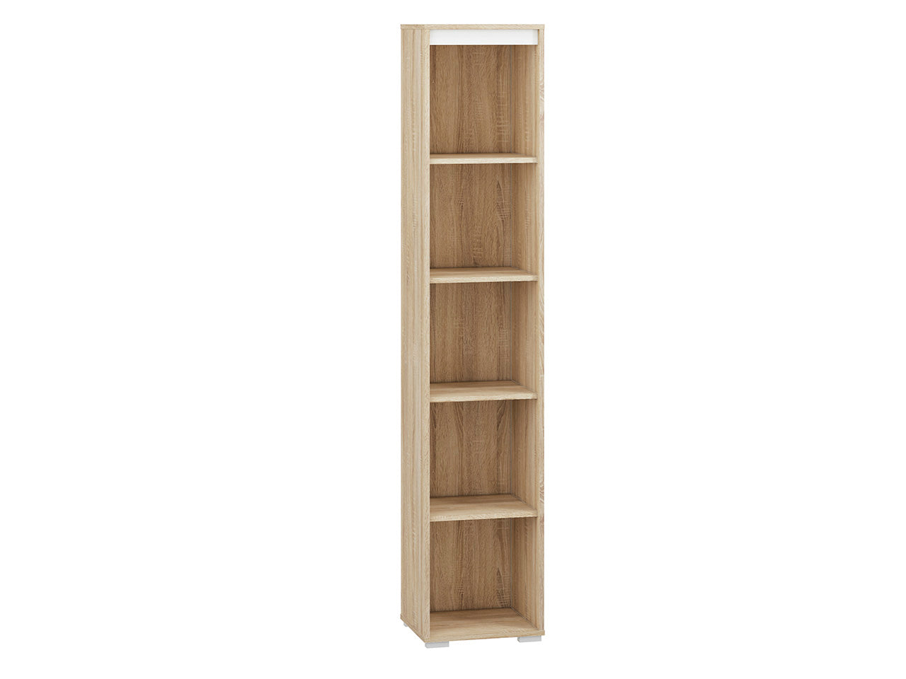 Étagère Suspendue en Lumière de Sonoma – Bordure ABS Résistante et Design Élégant – Idéale pour Votre Intérieur