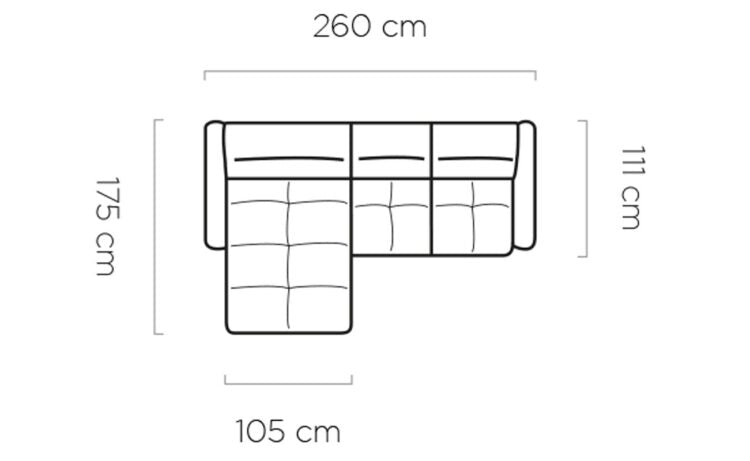Canapé d'Angle Convertible - Design Moderne, Confort Optimal, Disponible en 3 Tailles | Canapé Réversible avec Coffre de Rangement