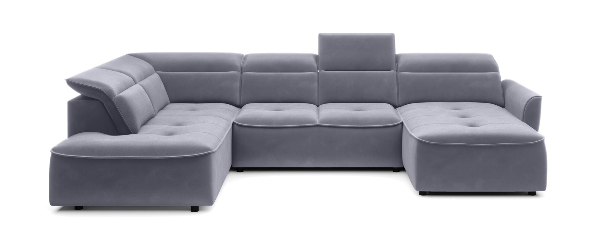 Canapé d'Angle Convertible - Design Moderne, Confort Optimal, Disponible en 3 Tailles | Canapé Réversible avec Coffre de Rangement