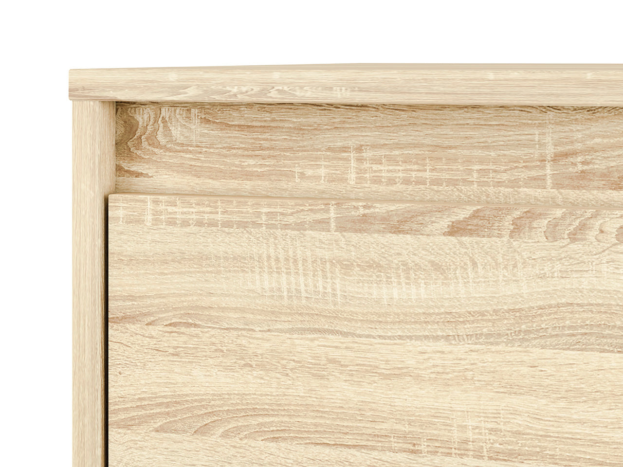 Vitrine Colonne avec Verre Trempé – Éclairage Optionnel – Design Sonoma Clair, Blanc et Anthracite