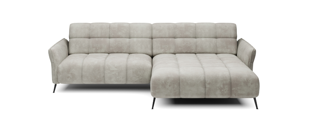 Canapé d’Angle  Haut de Gamme – Réglage Électrique de l’Assise, Design Moderne, Confort Sur Mesure | Tissu Premium & Structure Robuste