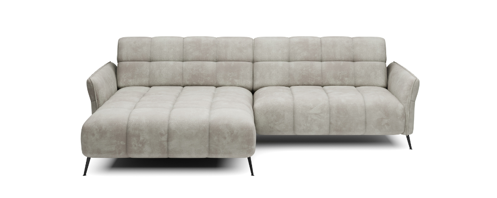 Canapé d’Angle  Haut de Gamme – Réglage Électrique de l’Assise, Design Moderne, Confort Sur Mesure | Tissu Premium & Structure Robuste