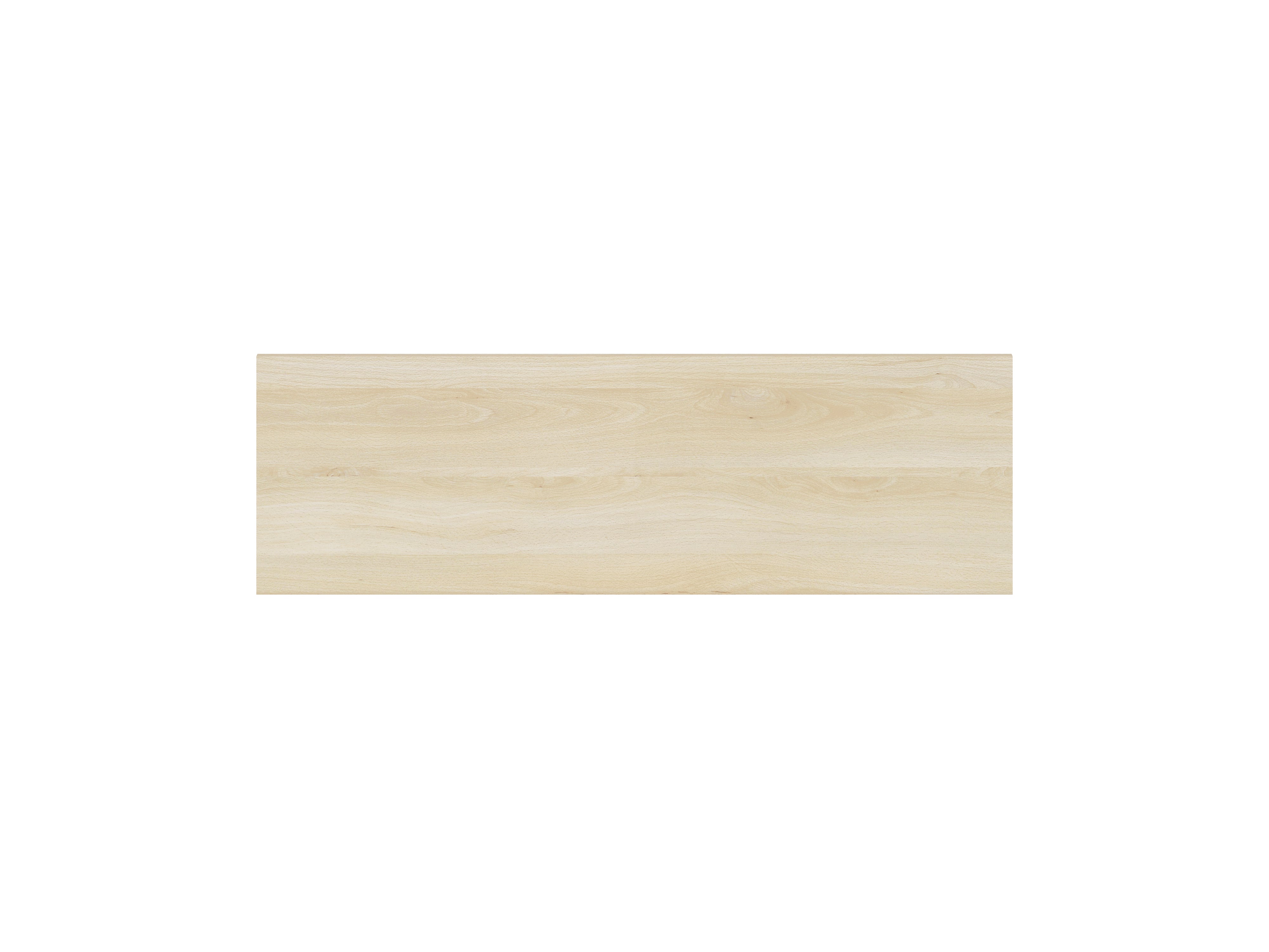 Panneau d'Étagère en Hêtre des Fjords avec bordure ABS, résistance et design moderne