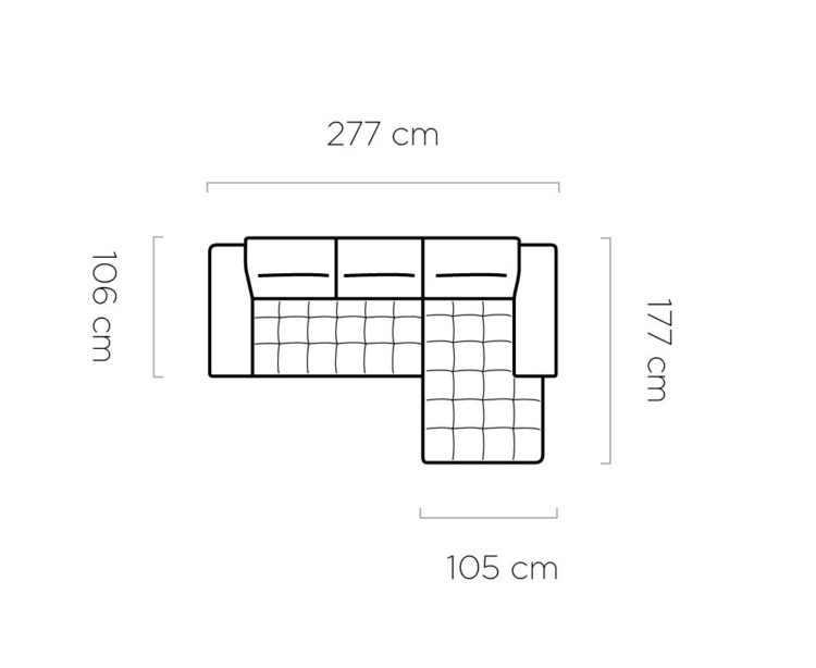 Canapé d'Angle Compact  – Confort Personnalisé avec Appuis-tête réglables et profondeur d'assise modulable électriquement