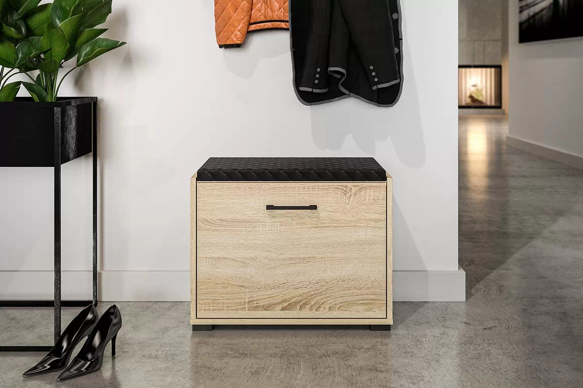 Meuble à Chaussures en Finition Lumière de Sonoma | Design Moderne & Résistance Maximale