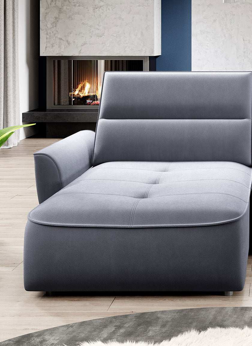Canapé d'Angle Convertible - Design Moderne, Confort Optimal, Disponible en 3 Tailles | Canapé Réversible avec Coffre de Rangement