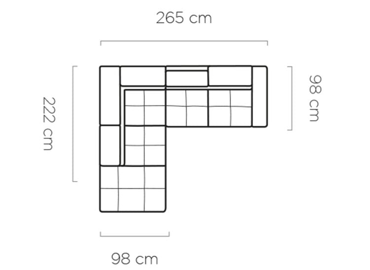 Canapé d’angle en cuir naturel avec couchage et rangement – Élégance & confort haut de gamme