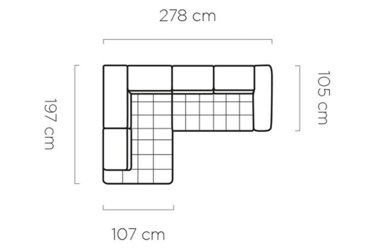Canapé d’angle convertible électrique avec appuie-têtes réglables